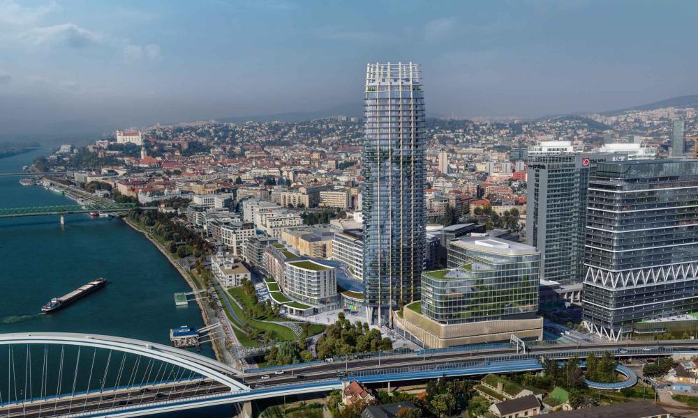 Eurovea Riverside lokalita