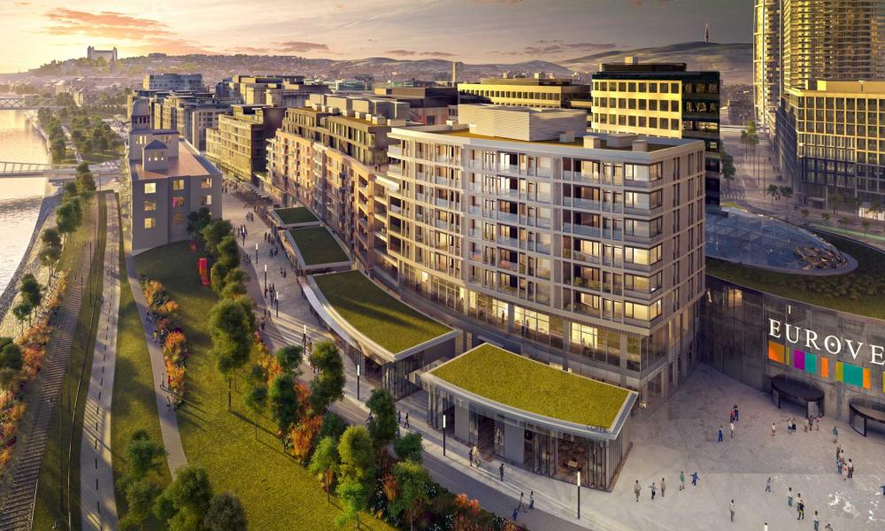 Eurovea Riverside exteriér