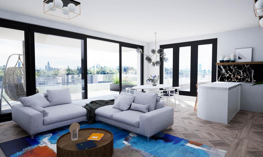 Eurovea Riverside interiér